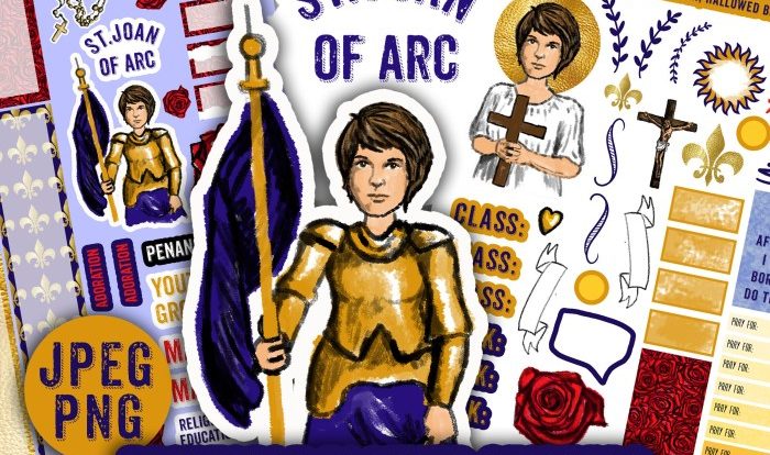 Joan of arc fleur de lis