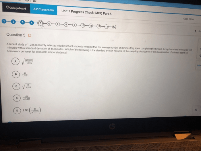 Unit 7 progress check mcq part a ap bio