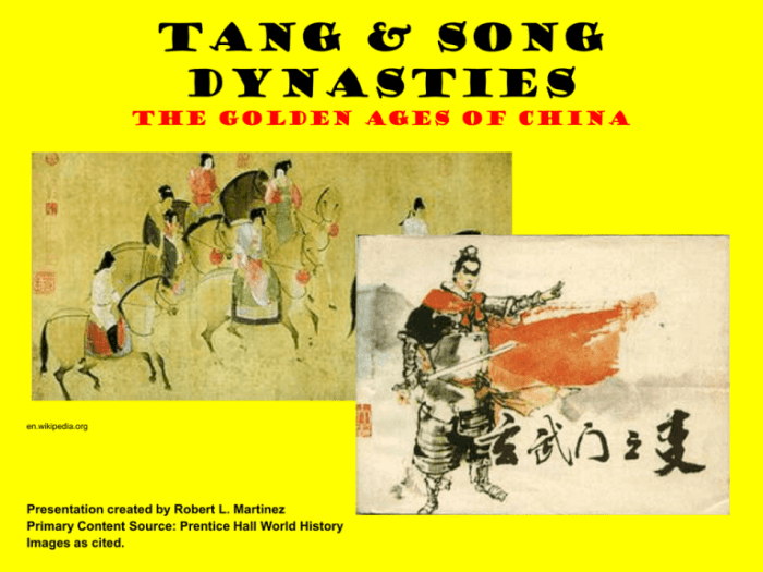 Tang song china dynasties compared ppt powerpoint presentation period only power movable great type