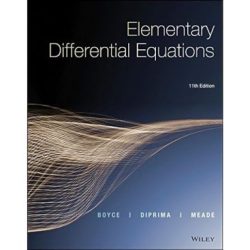 Elementary differential equations 11th edition