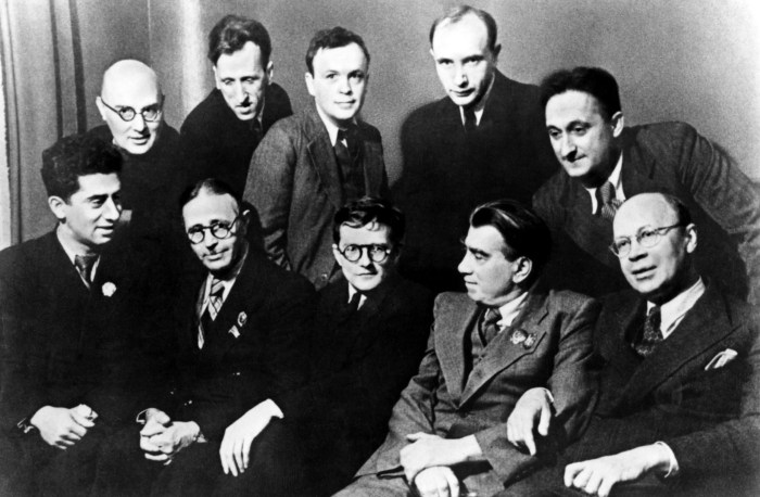 Prokofiev and shostakovich are composers representing